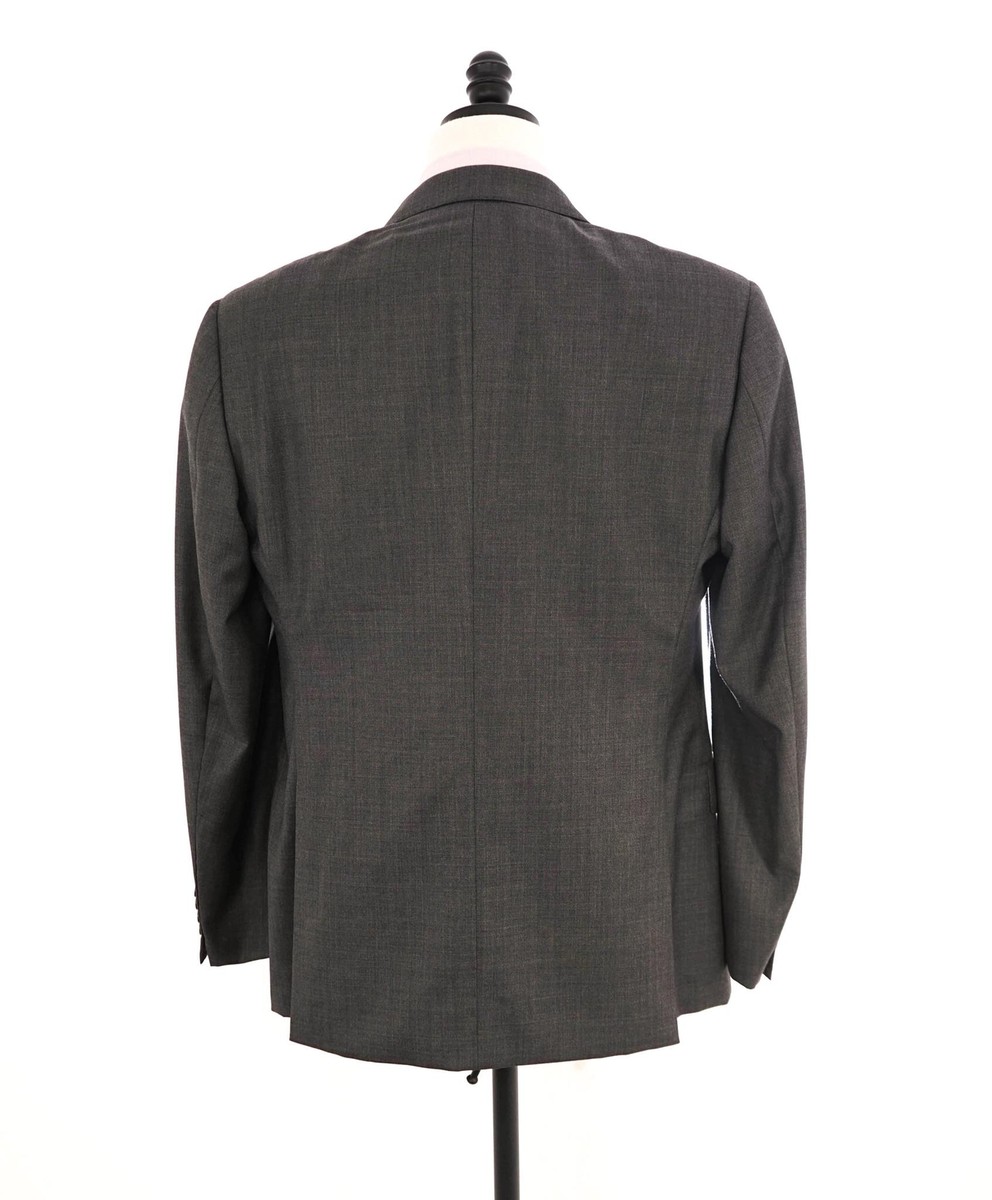 $1,995 EMPORIO ARMANI - “G LINE” Gray 1-Btn Notch Lapel
