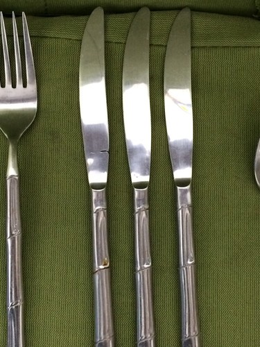 25 PC - CATHAY Stainless Flatware Set Lot - Afbeelding 5 van 9