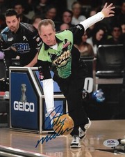 Pete Weber Bowling PBA Champion Signed Auto 8x10 Photo PSA/DNA COA 2