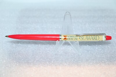 Norwegian CL M/S SEAWARD 1987-1997 Souvenir Promotional Pen Floating Ship Pen