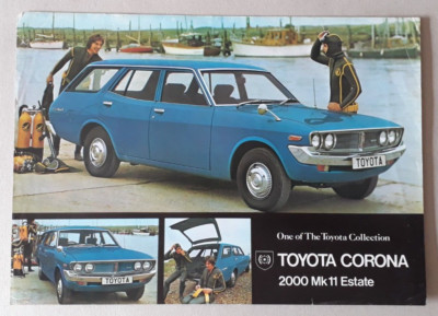 Toyota Corona 2000 Mk II Kombi Prospekt / Prospekt 1973