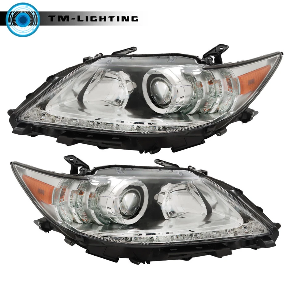 For 2013-2014 15 Lexus ES300H ES350 Pair Headlights Right&Left Side HID Headlamp - Image 3 of 4