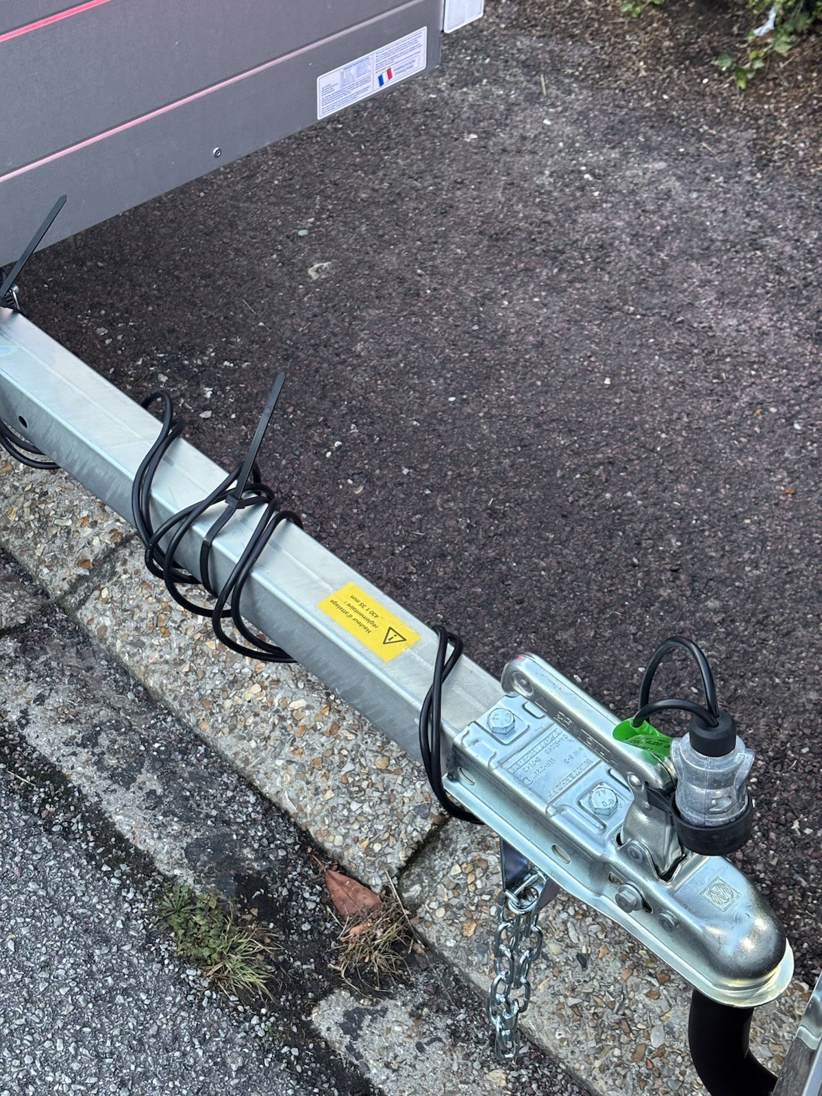 Remorque utilitaire double essieu en aluminium galvanisé renforcé - 4