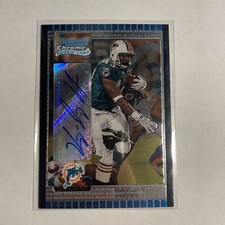 Kay-Jay Harris 2005 Bowman Chrome Autograph #244 Auto RC Rookie Card. rookie card picture