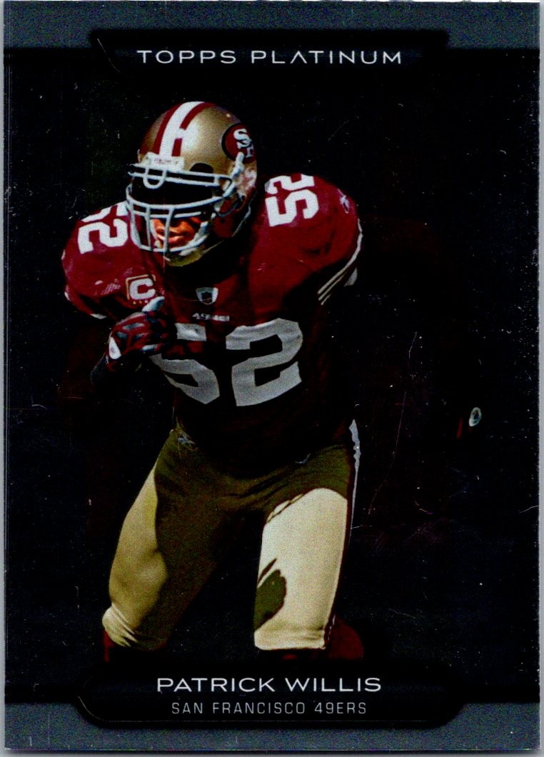 Patrick Willis 2010 Topps Platinum #119 San Francisco 49ers