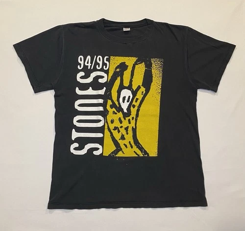 Rolling Stones Shirt Mens Voodoo Lounge 94/95 World Vintage vintage concert t-shirt, vintage, size XL, single stitch, B+ condition
