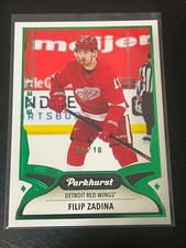 21/22 UPPER DECK PARKHURST FILIP ZADINA EMERALD ICE 6/10 SP RARE #138 UD