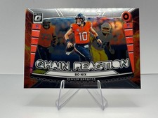 2025 Panini Donruss Optic BO NIX #8 CHAIN REACTION Insert Broncos