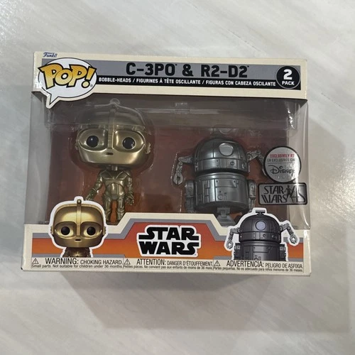 Funko POP! C-3PO and R2-D2 Star Wars Concept Series Galactic Convention Disney
