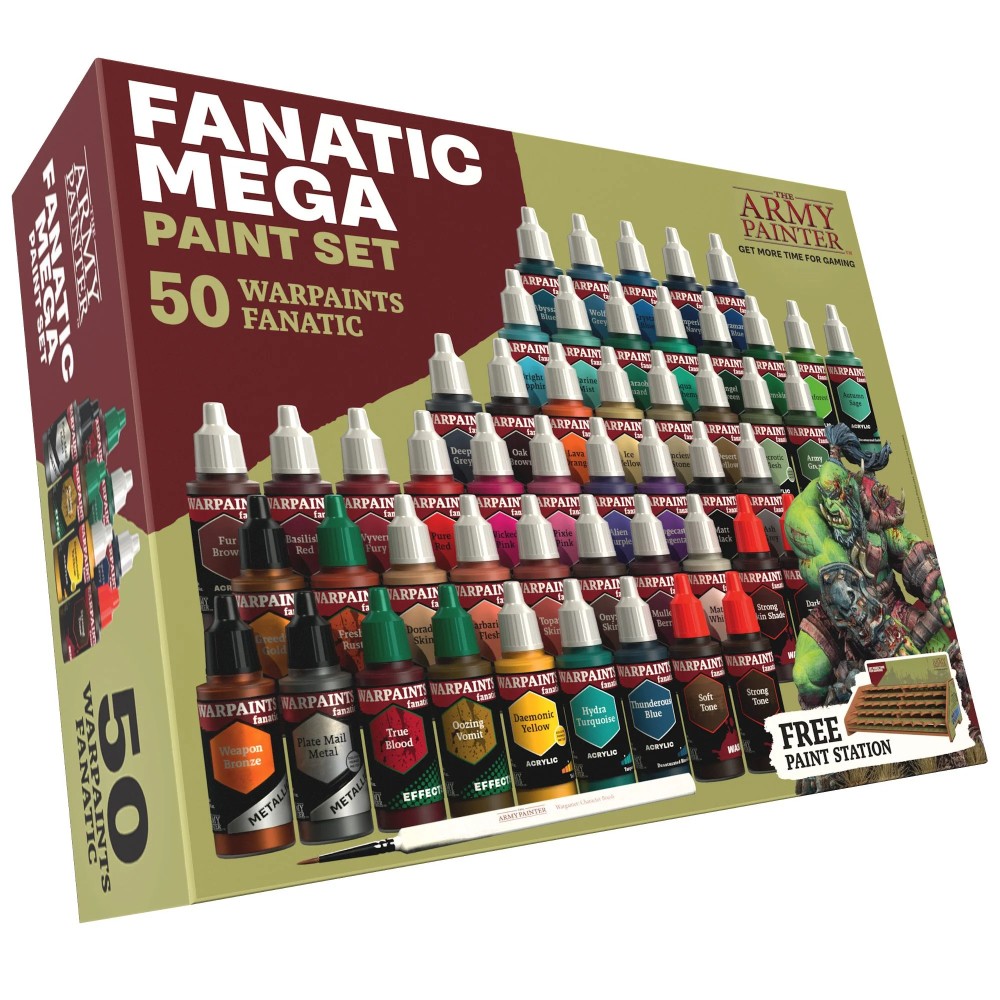 Army Painter The Warpaints Fanatic: Mega Set (50 X 18Ml Acrylic Paint) - Tabletop Miniatures Wargame - Image 9