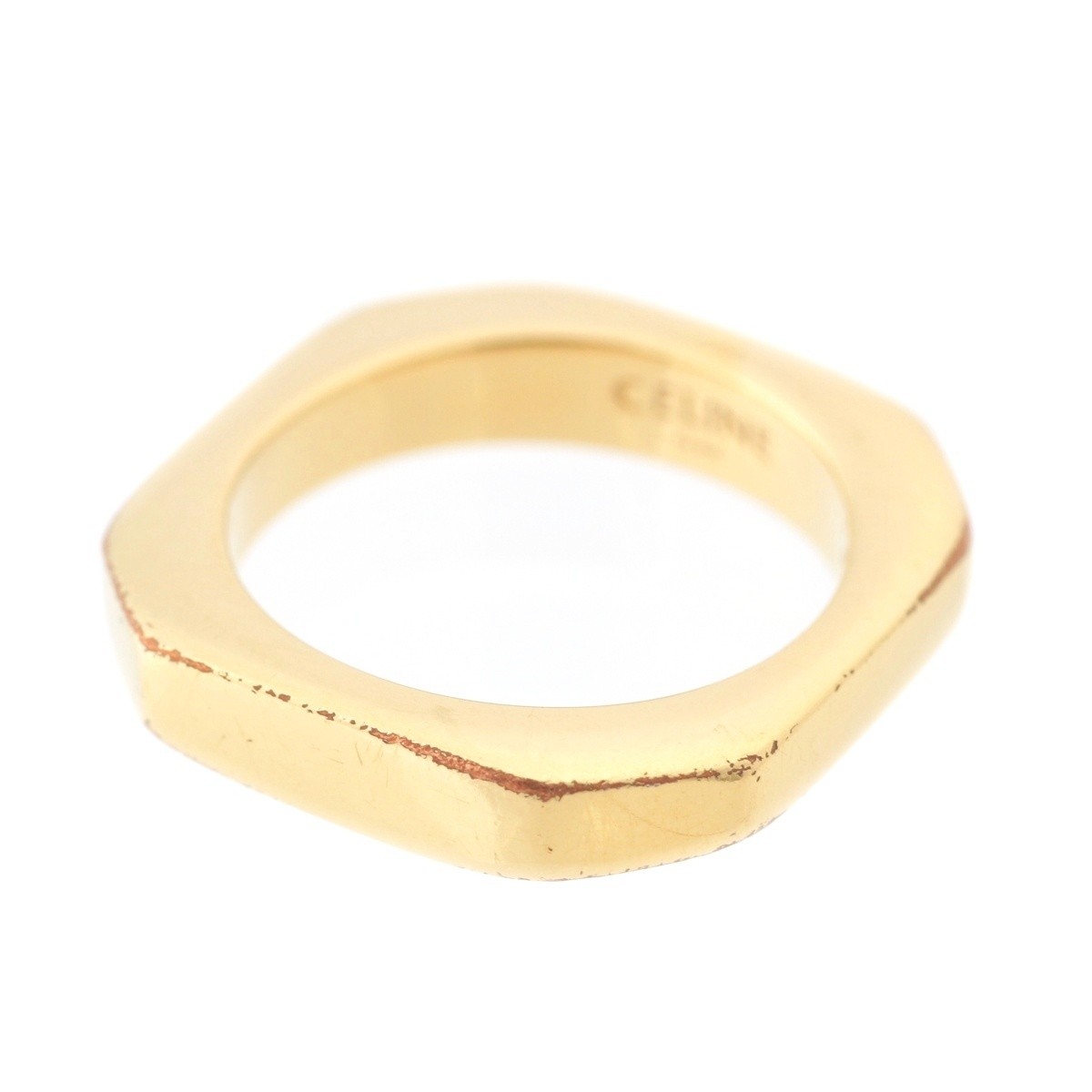 CELINE Square Simple Form Ring ring Accessories g… - image 1