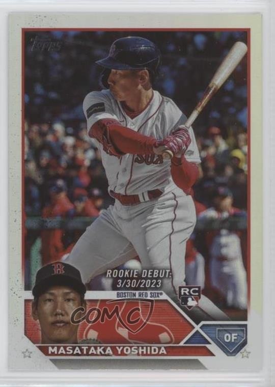 2023 Topps Update Rookie Debut Rainbow Foil Masataka Yoshida #US5 00ht