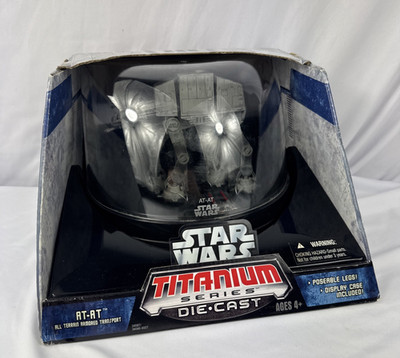 Star Wars Micro Machines Titanium Series AT-AT Walker Die-Cast Vehicle 2006 New