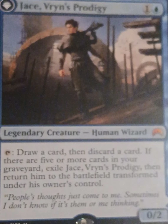 Jace Vryns Prodigy Magic: The Gathering Individual Trading Card
