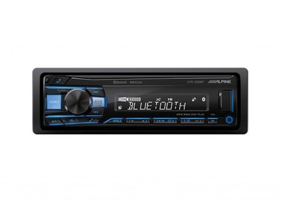 Alpine UTE-200BT Bluetooth USB/MP3 1-DIN Autoradio 4 x 50 Watt Vario Color
