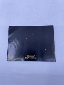 Urban Champion Nintendo NES Instruction Manual Booklet ONLY