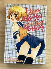 I Don?t Like You At All, Big Brother! 1-2 Manga Kouichi Kusano 2012 1st Print