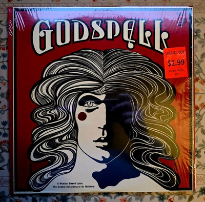 #ad Godspell Bell Sound SF Deadwax LP Orig Cast Bell 1102 NM HEARB4UBUY BROADWAY $39.99