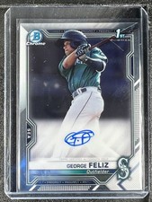 Feliz, George - 2021 Bowman Chrome Prospect - Autograph 