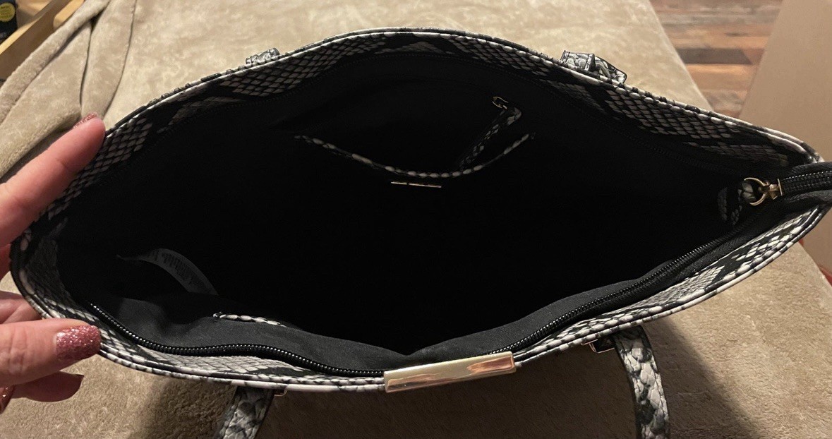 ALDO Python Leather Shoulder Bag - image 3