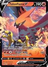 Talonflame V Ultra Rare SWSH04: Vivid Voltage 029/185 NM