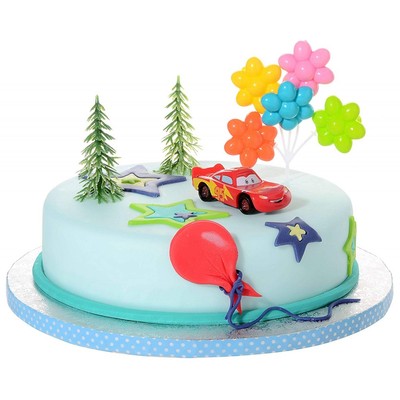 Decorazioni Torta Compleanno Auto - 10 Figure Auto Da Collezione, Per Torte DIY