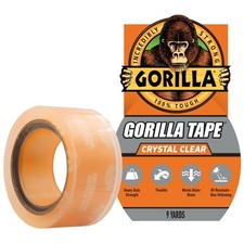Crystal Clear Tape Roll 1.88 Inch Width 27 Feet Long Transparent Adhesive