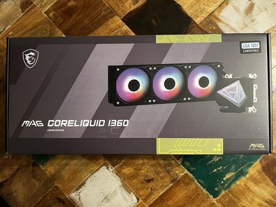 MSI MAG CoreLiquid I360 AiO-Wasserkühlung für u.a. AM4 / AM5 / SO 1700 / SO 1851