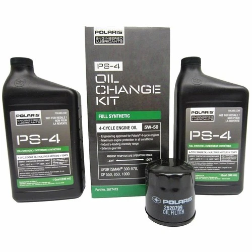 Polaris PS-4 Oil Filter Change Kit Sportsman ATV Ranger