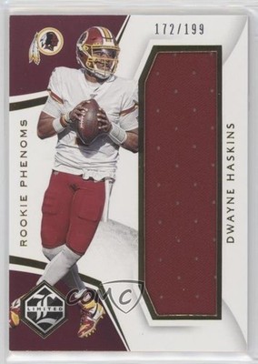 2019 Panini Limited Rookie Phenoms 172/199 Dwayne Haskins #RP-3 RC 12mg