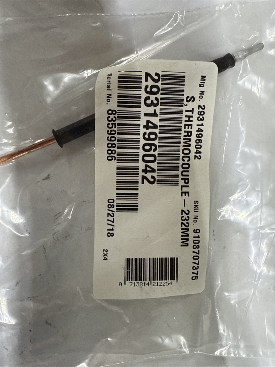 Dometic RV Refrigerator Thermocouple for Atwood Dometic 2931496042