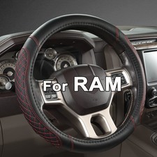 West Llama Customized Auto Car Steering Wheel Cover for Dodge RAM 1500 2500 3...
