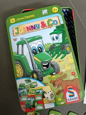 Johnny & Co. John Deere Schmidt Spiel, Komplett, in Blechdose