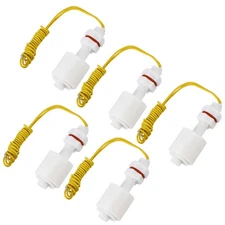 5 Pcs Water Level Control Floating Valvess Small Switch for Pump