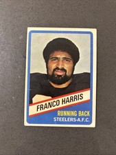 Price Drop -1976 Wonder Bread Franco Harris #3 Vgex (tiny Wrinkle Top Right) HOF