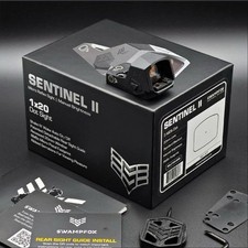 Swampfox Sentinel II Micro Reflex 1x20 3MOA Red/Green Dot Sight RMSc Footprint