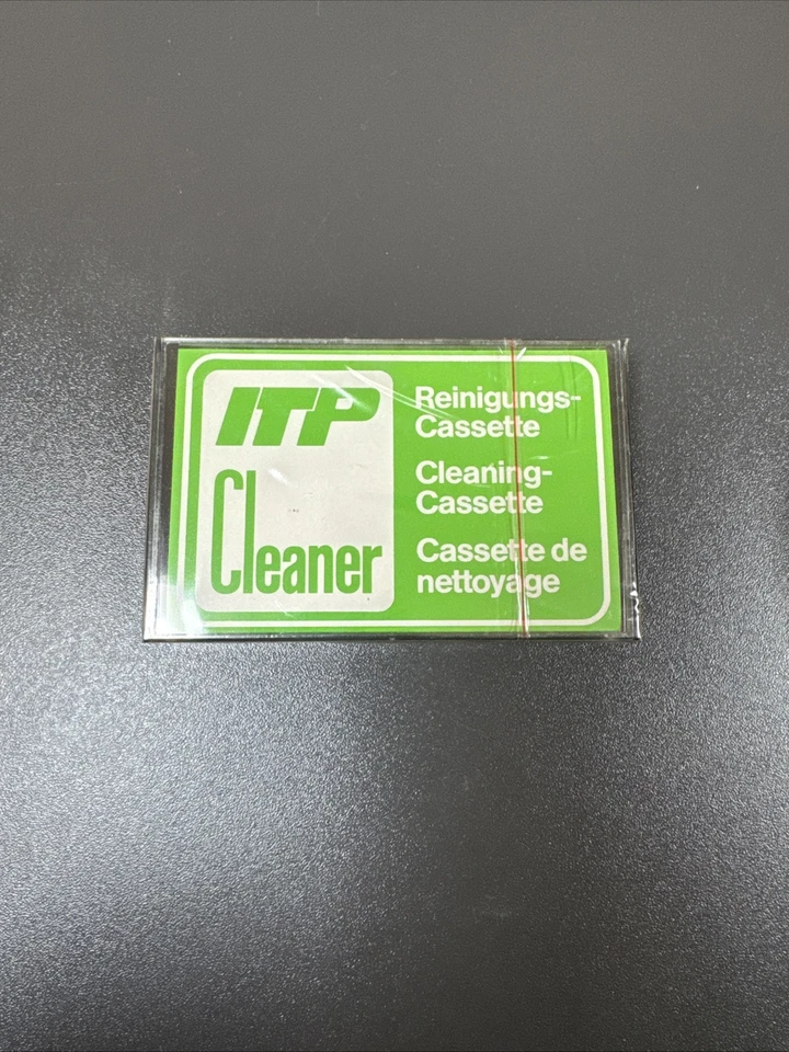 MC Reinigungscasette ITP OVP Kassettenrecorder Cleaner Musikkassette Casette