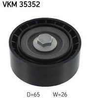 SKF Umlenk-/FüHrungsrolle, Keilrippenriemen Links Oben, Oben U.A. FüR Chevrolet