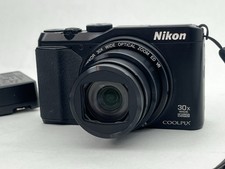 Nikon COOLPIX S9900 Digital Camera 30x Optical Zoom, integrated Wi-Fi Black