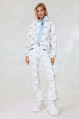 Brand New Love Shack Fancy X Fire On Ice Ski Pants US 4