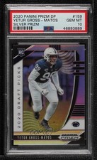 2020 Prizm Draft Picks Rookies Silver Yetur Gross-Matos #159 PSA 10 GEM MT 0i76