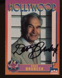 DAVE BRUBECK HAND SIGNED AUTOGRAPHED #200
