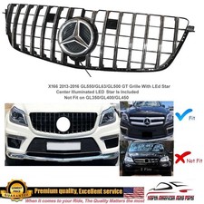 GL550 GL63 X166 Grille GT GTR Chrome-Black 20...