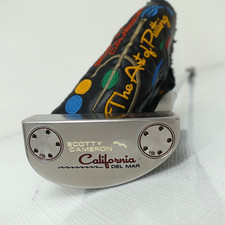 SCOTTY CAMERON California DEL MAR 34in Putter RH With Head Cover