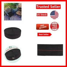 Versatile 40' Latex Elasbelt Webbing - 2-Inch for Indoor/Outdoor Furniture