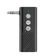 Black ABS 3-in-1 Wireless Bluetooth 5.3 Transmitter Receiver Adapter Audio