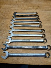 Snap On Tools Usa 10pc Metric 10mm To 19mm Combination Wrench Set 12pt