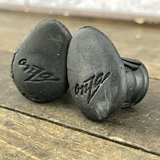 Onza Bar Ends Black Pair Vintage 90s MTB Mountain Bike Climbing Bar Cycling