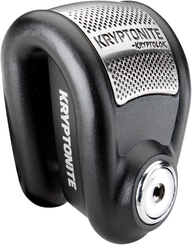 Kryptonite Alarm Disc Anti-Theft Motorcycle Lock, 120db Alarm, Weather-Resistant
