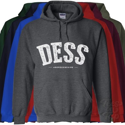 DESS ABERDEENSHIRE HOODIE Aboyne Scotland College Varsity Style